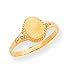 14k Childs Fancy Signet Ring - Size 6
