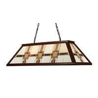 Landmark Lighting - 70072-4: Tiffany Game Room-Lighting 4-Light Chandelier in Dark... by Landmark