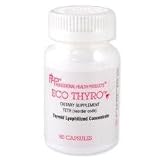 Eco Thyro 125mg 60 capsules by Professional Health Products