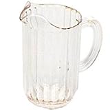 Rubbermaid-Clear Bouncer Pitchers 48 Oz. (3335CL) Category: Beverage and Water Pitchers