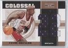 2010-11 Playoff National Treasures Colossal Materials Jersey Numbers #35 - Clyde Drexler/49