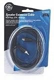 GE 22640 24 Gauge RCA Plugs Speaker Wire (20 Feet)