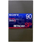 Sony Betacam SP Format Component Metal Video Tapes 90 Minutes Video Tape