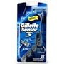 Gillette Sensor3 Disposable Razors with Sensitive and Aloe Lubrastrip, 8-Count Packages (Pack of 2)