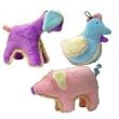 PUFFY PASTEL PALS W/PIPING ) - 9 Inch - Assorted