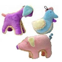 PUFFY PASTEL PALS W/PIPING ) - 9 Inch - Assorted