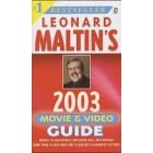 Leonard Maltin's Movie and Video Guide 2003 (Leonard Maltin's Movie Guide (Mass Market))