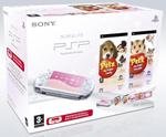 Sony PSP 3000 Console (White) with Petz Bundle (PSP)