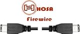 Hosa 6' Firewire 4 Pin to 4 Pin Computer DV Cable