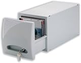 Compucessory MultiMedia Drawer Stackable Capacity 20 Cased Cds or 3.5 inch Diskettes Ref CCS12501