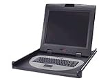 APC Rackmount Keyboard Monitor Mouse - KVM console - rack-mountable - TFT - 17 - 1280 x 1024 / 75 Hz - 0.297 mm - black - 1U