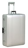 Zero Halliburton Zeroller Collection 29 Upright W/ Suiter Silver