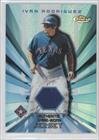 Ivan Rodriguez Texas Rangers (Baseball Card) 2002 Finest Jersey Relics #FJRIR Amazon.com