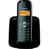 Siemens Gigaset AS280 in schwarz mit Freisprechfunktion bel.Grafik-Display u Tastatur - 