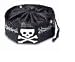 Dog Travel Bowl - Food/water - Skull / Black (Small)