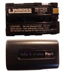 Uniross VB101626 Replacement Camcorder Battery For Sony NPF S21