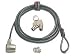 APC Kryptonite Notebook Computer Key Lock 5mm Master Keyed - security cable lock - 25...