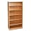 Heavy-Duty Signature Series Bookcase, 6-Shelf, 36w x 72h, Medium Oak (BSX3726TM)