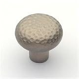 1-3/8 Dia Aged Silver Knob