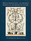 French Architectural And Ornament Drawings Of The  Eighteenth Century