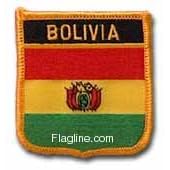 Bolivia - Country Shield Patches