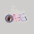Tween Christmas Glitter OMG Gem Plaque Ornament 6.5"
