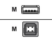 Childrens Toyshop  Electronics : Lexmark - USB cable - 4 PIN USB Type A (M) - 4 PIN USB Type B (M) - 2 m