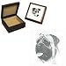 Wooden Mastiff Jewelry Box, Porcelain by Rosalinde (5' x 5' x 2.5')