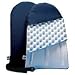 Comfort Core Backrest Heavy duty plastic core provides maximum support. Layered with a breathable foam pad. Comfortably fits the contour of your spine. Positioning belt included. The Comfort Core Backrest features a heavy duty plastic core provides maximum support. The rigid core is layered with a breathable foam pad. Engineered to comfortably fit the contour of your spine. Includes a positioning belt. Blue 22"x14" (56cm x 36cm)