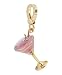 New Juicy Couture Martini Glass Charm