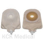 Premier Urostomy 9" Pouch with Convex Pre-Cut Flextend Barrier - 1 1/2" Stoma - Transparent - Box