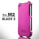 <iPhone4S/4対応>iPhone4ケース【4tn Design】Ｍ２ (Pink/Pink)