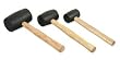 Rubber Mallet - 3 Pieces - 8, 16, 32 Ounce