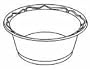 SEPSMWGNP82100 - Celebrity White Foam Bowl - 12oz.