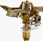 CHAMPION IRRIGATION PROD. U61DPC BRASS IMPULSE SPRINKLER HEAD