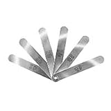 Feeler Gauge Brass Blade Type .006 In to .016 In