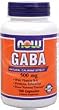 NOW GABA 500 MG with Vitamin B-6 - 100 Capsules