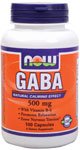 GABA by NOW Foods - Mental Fitness (500 mg - 100 Capsules)