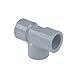 4Inch Light Gray Schedule 80 Cpvc Socket Tee