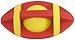 Pet Supplies : Multi Pet Bongo Ball Football Medium Rubber Dog or Bird Toy