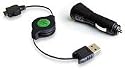 Amazon Kindle DX miniSync - Car Charger Bundle (High Current Output)