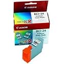Canon Original BCI-24 - Colour Ink Cartridge - 24 (Twin Pack)