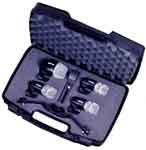 Shure PGDMK4-XLR Drum Microphone Kit, 4 piece