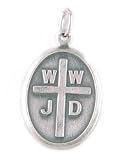WWJD Cross Charm