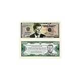 Novelty & Fake Money John F. Kennedy (jfk) Commemorative Million Dollar (pack Of 100) Pack of 100 pc
