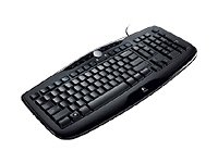 Childrens Toyshop  Electronics : Logitech Media 600 Keyboard [USB, Gloss Black]