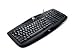 Logitech Media 600 Keyboard [USB, Gloss Black]