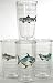Tervis 16oz. Slam Fish Tumbler Set CLEAR 4 Pc Set