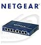 GS108NA NETGEAR 10/100/1000Mbps ProSafe Gigabit Ethernet Desktop Switch 8 x RJ45 4,000 MAC Address Table - Retail.New