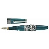 Curtis Australia Special Edition Thoroughbred Green Velvet Fountain Pen